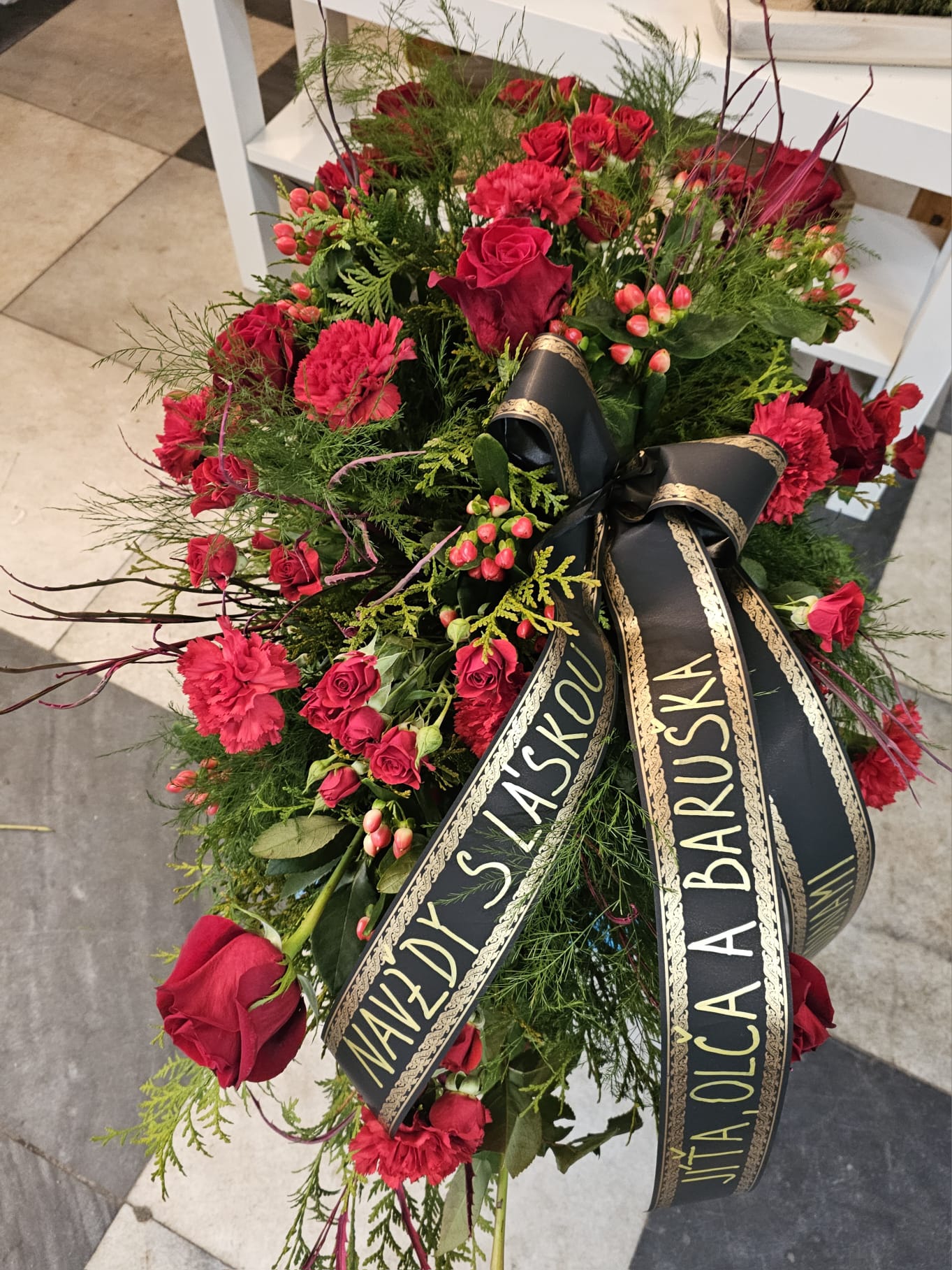 Pohřební kvítí 1